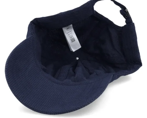 Dad Cap-Levi's Soft Cap Seersucker Navy Dad Cap -