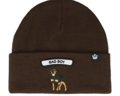 Outlet Goorin Bros. Soft Rock Bad Boy Classic Knits Rocker Icon Cuff - Brown