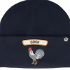 Cuff Beanies-Goorin Bros. Soft Rock Cock Classic Knits Rocker Icon Emb Navy Cuff - Blue