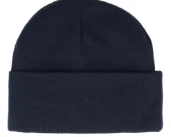 Cuff Beanies-Goorin Bros. Soft Rock Cock Classic Knits Rocker Icon Emb Navy Cuff - Blue