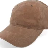 Discount Richardson 435 Solid Buck Waxed Dad Cap - Brown