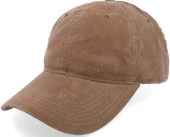 Discount Richardson 435 Solid Buck Waxed Dad Cap - Brown