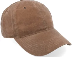 Discount Richardson 435 Solid Buck Waxed Dad Cap - Brown