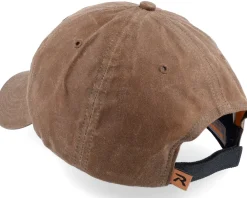 Discount Richardson 435 Solid Buck Waxed Dad Cap - Brown