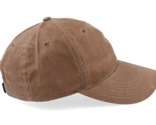 Discount Richardson 435 Solid Buck Waxed Dad Cap - Brown