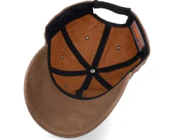 Discount Richardson 435 Solid Buck Waxed Dad Cap - Brown