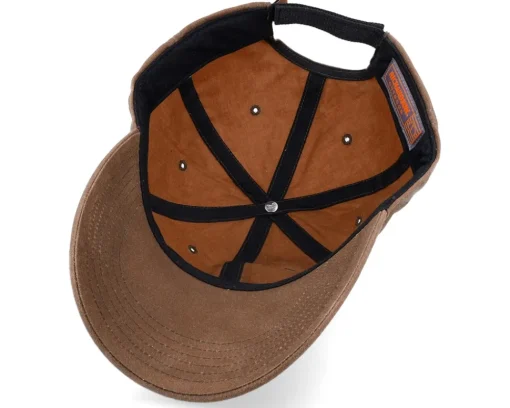 Discount Richardson 435 Solid Buck Waxed Dad Cap - Brown