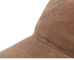 Discount Richardson 435 Solid Buck Waxed Dad Cap - Brown
