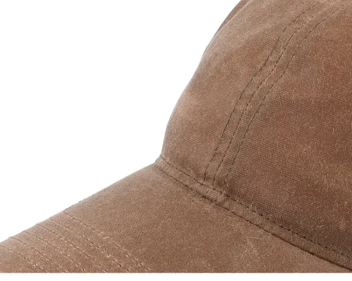 Discount Richardson 435 Solid Buck Waxed Dad Cap - Brown