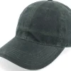 Clearance Richardson 435 Solid Dark Olive Waxed Dad Cap - Green