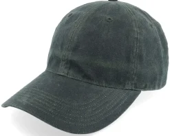 Clearance Richardson 435 Solid Dark Olive Waxed Dad Cap - Green