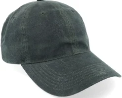 Clearance Richardson 435 Solid Dark Olive Waxed Dad Cap - Green