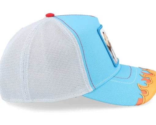 Trucker-Goorin Bros. Somebody Stop Me- Supercharged Blue/White A-Frame Trucker -