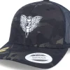 Discount Born To Ride Spark Plug Angel Emblem Multicam Black Trucker -