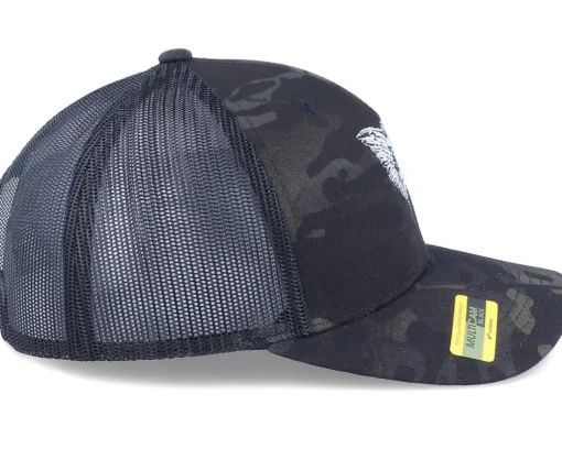 Discount Born To Ride Spark Plug Angel Emblem Multicam Black Trucker -