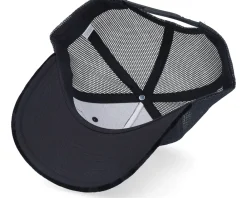 Velvet Caps-Calza Pennello Spartan King Velvet A-frame Trucker - Black