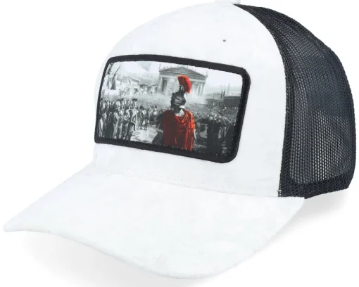 Trucker-Calza Pennello Spartan King Velvet /Black A-Frame Trucker - Red