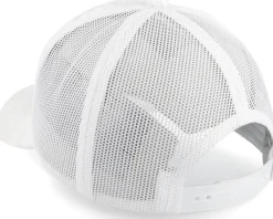 Velvet Caps-Calza Pennello Speed Boat Racing Velvet A-Frame Trucker - White