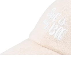 Dad Cap-Abducted Spf Is My Bff Terry Sand Dad Cap - Beige