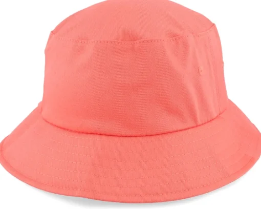 New Flexfit Spiced Coral Cotton Twill Bucket -