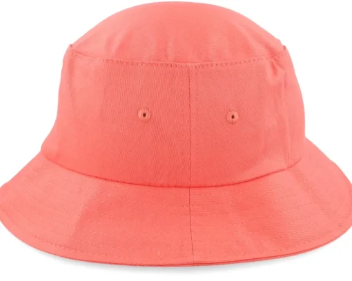 New Flexfit Spiced Coral Cotton Twill Bucket -
