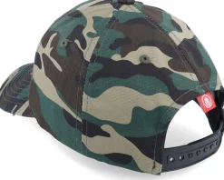 Adjustable-Upfront Spinback Low Crown Baseball Camo/Off White Adjustable -