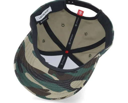 Adjustable-Upfront Spinback Low Crown Baseball Camo/Off White Adjustable -