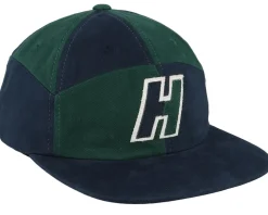 Snapback-HUF Splice H Dark Green Strapback - Blue, Green