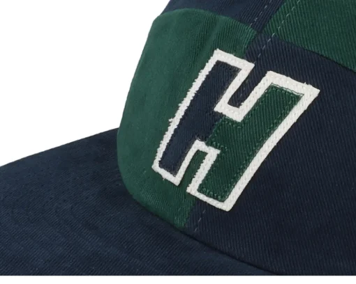Snapback-HUF Splice H Dark Green Strapback - Blue, Green