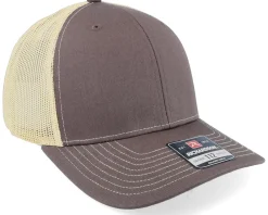 Clearance Richardson 112 Split /Khaki Trucker - Brown