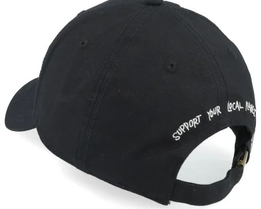 Adjustable-Dedicated Sport Cap Globe Black Adjustable -