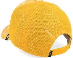 Trucker-Goorin Bros. Spray Paint Arch Paisley Yellow A-Frame Trucker -