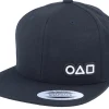 Snapback-Scenes Squid Guard Icons Patch Left Black Snapback -