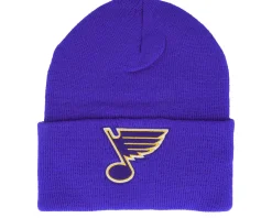 Outlet American Needle St. Louis Blues Knit NHL Royal Cuff -