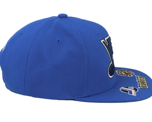 Outlet Mitchell & Ness St. Louis s Vintage Hat Trick Snapback - Blue