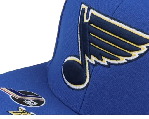Outlet Mitchell & Ness St. Louis s Vintage Hat Trick Snapback - Blue