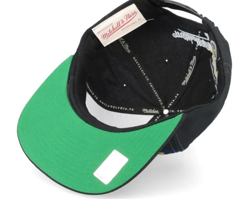 Snapback-Mitchell & Ness St. Louis Blues Vintage Paintbrush Snapback - Black