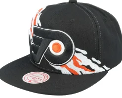 Snapback-Mitchell & Ness St. Louis Blues Vintage Paintbrush Snapback - Black