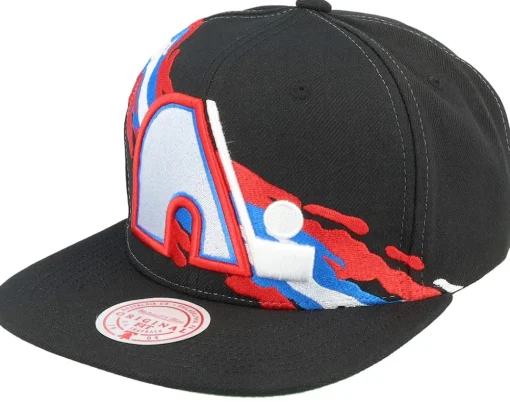 Snapback-Mitchell & Ness St. Louis Blues Vintage Paintbrush Snapback - Black