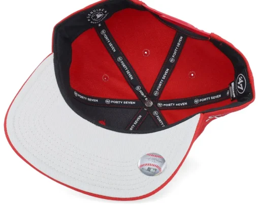 Best 47 Brand St. Louis Cardinals Sure Shot Captain Red Snapback -
