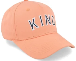Adjustable-King Apparel Staple Curved Peak Coral Adjustable - Pink