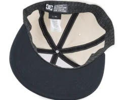 Skate-DC Star Silver Lining Stone/Black Flexfit -