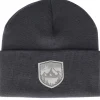 Cuff Beanies-Wild Spirit Starry Mountain Patch Grey/Graphite Beanie -