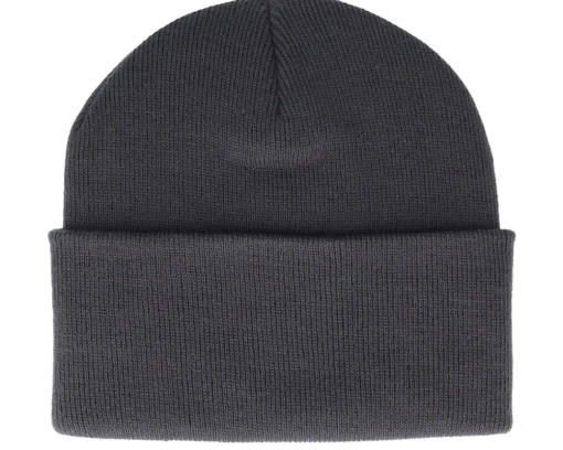 Cuff Beanies-Wild Spirit Starry Mountain Patch Grey/Graphite Beanie -