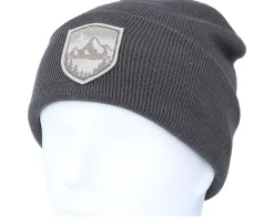 Cuff Beanies-Wild Spirit Starry Mountain Patch Grey/Graphite Beanie -