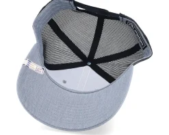 Trucker-Public Domain Statue Of Liberty Heather Grey/Black Trucker -