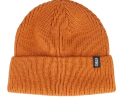Cuff Beanies-Etnies Stencil Clamp Beanie Burnt Orange Cuff -
