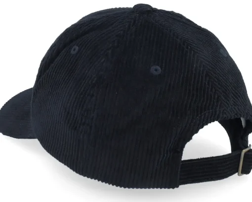 Dad Cap-Brixton Stinger Washed Black Dad Cap -