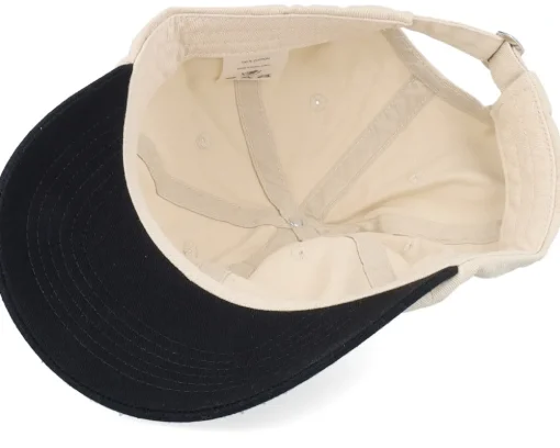 Dad Cap-Equip Stone Washed Stone/Black Dad Cap - Beige