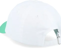 Blanks-Equip Stone Washed /Mint Dad Cap - White